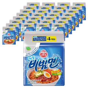 오뚜기 메밀비빔면 130g, 128개
