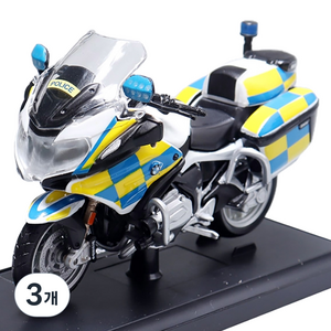 마이스토 1:18 경찰오토바이 다이캐스트, UK Police, 3개