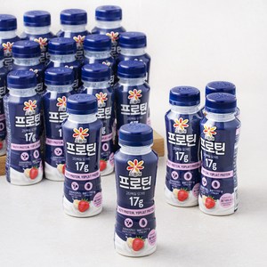 요플레 프로틴 요거트 딸기바나나, 210ml, 1개입, 24개