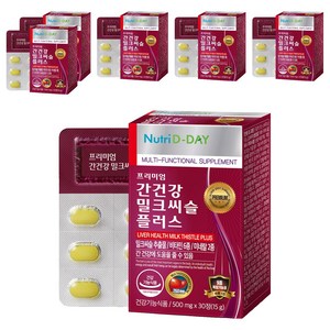 뉴트리디데이 간건강 밀크씨슬 플러스, 30정, 6개