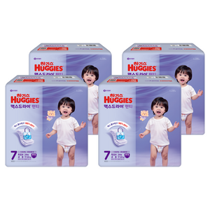 하기스 맥스드라이 팬티형 기저귀 남여공용 특점보, 7단계, 96매
