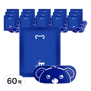 젤루뚝 눈찜질 스팀 안대 라벤더, 1개입, 60개