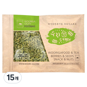 우리가스토리 호박씨, 15개, 1kg