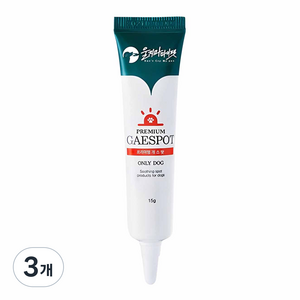 울지마마이펫 프리미엄 개스팟 피부연고, 15g, 3개