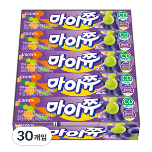 마이쮸 포도, 44g, 30개