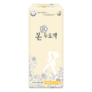 유기농본 순면 생리대 날개형, 중형, 28개입, 1개