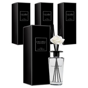 코코도르 블랙에디션 디퓨저, 양재동꽃시장, 500ml, 4개
