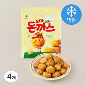 CJ제일제당 CJ 꼬마 돈까스 (냉동), 1kg, 4개