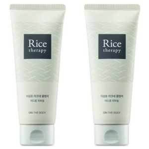 온더바디 라이스테라피 어성초 아크네 폼 클렌저, 150g, 2개