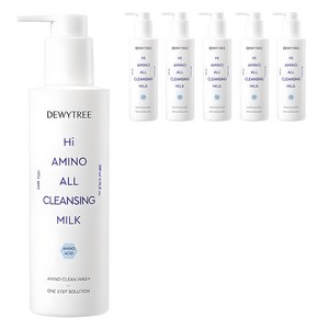 듀이트리 하이 아미노 올 클렌징 밀크, 200ml, 6개