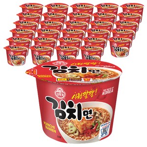 오뚜기 김치면 용기 105g, 60개