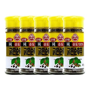 오뚜기 굵은순후추, 45g, 5개