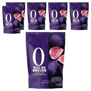 몽크슈 제로 알룰로스 분말, 350g, 6개