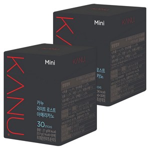 카누 라이트 로스트 아메리카노 원두커피믹스, 900mg, 30개입, 2개