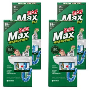 홈스타 맥스 세면대 배수관 클리너, 230ml, 4개