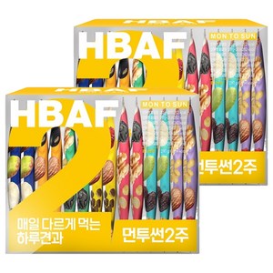 바프 먼투썬 2주 하루견과 280g, 2개
