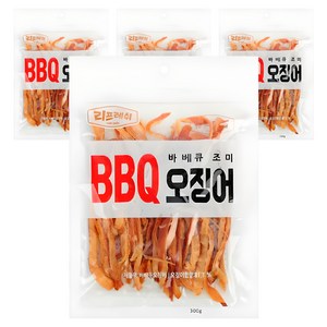 리프레쉬 바베큐 오징어, 300g, 4개