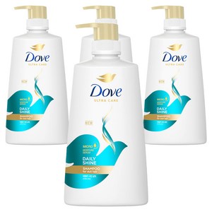 도브 데일리 샤인 샴푸, 680ml, 4개