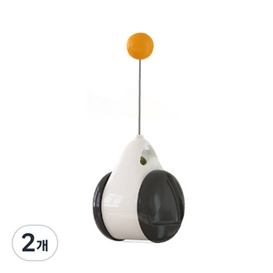Itemtrade 반려동물 흔들리는 먹이통 09 밸런스 카 고양이 장난감 161 x 76 x 74 mm, 혼합색상, 2개