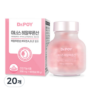 닥터포이 이너스 히알루론산 30g, 60정, 20개