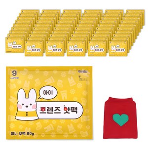 인라이프 포켓형 아이프렌즈 미니 60g x 60p + 핫팩주머니 랜덤, 2세트