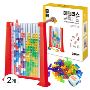 재미존 테트리스 브릭게임, 혼합색상, 2개