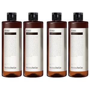 나드 딥 모이스쳐 모공 토너, 500ml, 4개