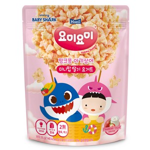 요미요미 미니팝, 25g, 1개, 딸기요거트
