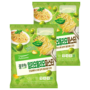 풀무원 알리오 올리오 파스타, 144g, 2개