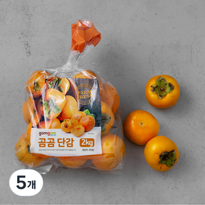 곰곰 단감, 2kg(중과), 5개