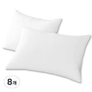 보드래 향균 베개솜 2p, 화이트, 8개