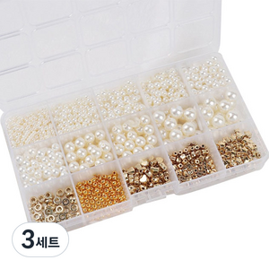 알로데 데일리 옥구슬 비즈 DIY 키트 중형, TYPE 01, 3세트
