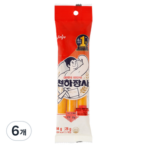 진주햄 천하장사, 84g, 6개