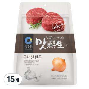 맛선생 한우 조미료, 250g, 15개