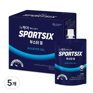 뉴케어스포식스 부스터 젤 헬스보충식품 10p, 600g, 5개