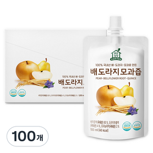 맑은농장 배도라지즙, 100개, 100ml