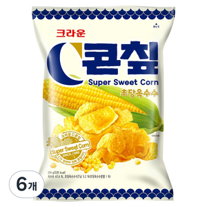 콘칲 초당옥수수, 104g, 6개