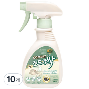 컴배트 진드기싹 스프레이, 290ml, 10개