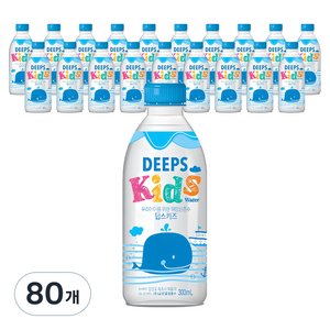 딥스 키즈 해양심층수, 300ml, 80개