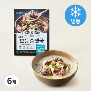 호밍스 초간편 모듬순댓국 (냉동), 170g, 6개
