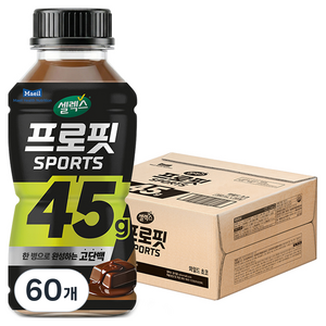 셀렉스 프로핏 스포츠 와일드 초코, 350ml, 60개