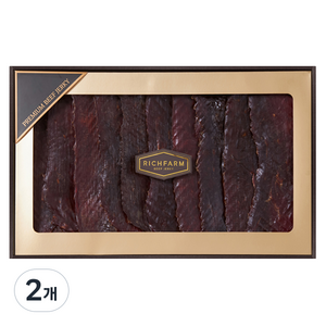 리치팜너트 호주산 소고기 육포 3호, 400g, 2개