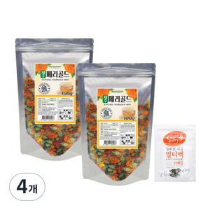 SELTH 메리골드 제주산 꽃차 + 일회용 멀티백 차거름망 35p, 100g, 1개입, 4개