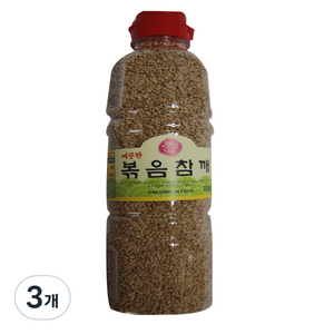 해가원 깨끗한 볶음참깨, 250g, 3개