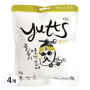 엿츠 졸음이 엿먹일때 수능선물, 80g, 4개