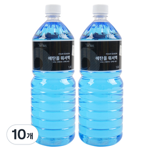 현대모비스 프리미엄 에탄올 워셔액, 1.8L, 10개