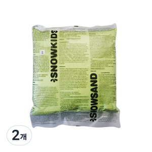 스노우샌드, 옐로우, 800g, 2개