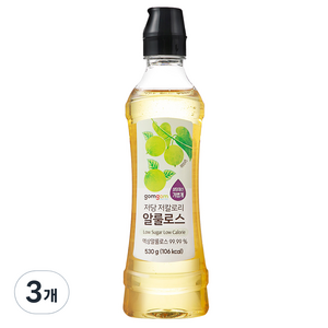 곰곰 저당 저칼로리 알룰로스, 530g, 3개