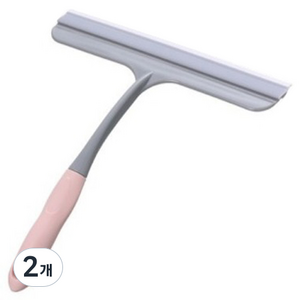 핫핫마켓 소프트 유리 청소기, 핑크, 2개