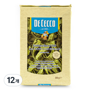 데체코 페투치네 시금치, 12개, 250g